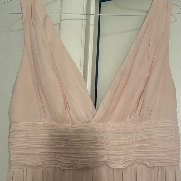 Bill Levkoff Bridesmaid Dress Style 7082 Petal Pink - Picture 6 of 7